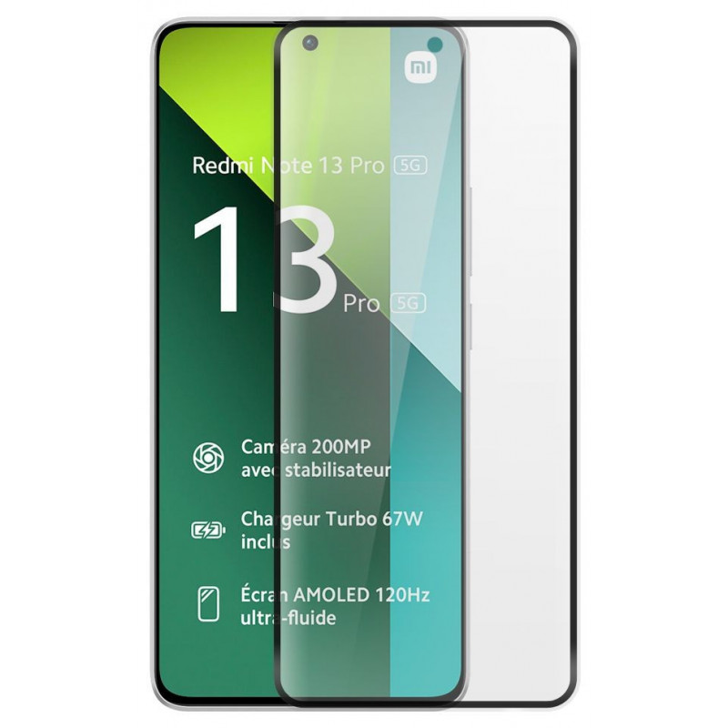 Verre trempé 4D | Xiaomi Redmi Note 13 Pro 5G Verre trempé 4D | Xiaomi Redmi Note 13 Pro 5G