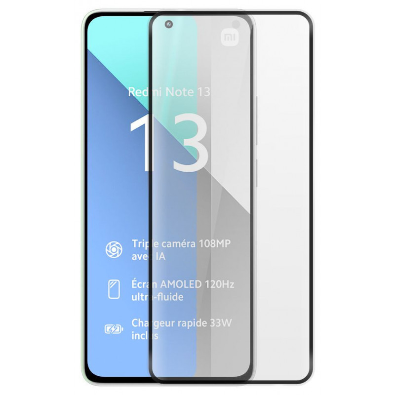 Verre trempé 4D | Xiaomi Redmi Note 13 4G
