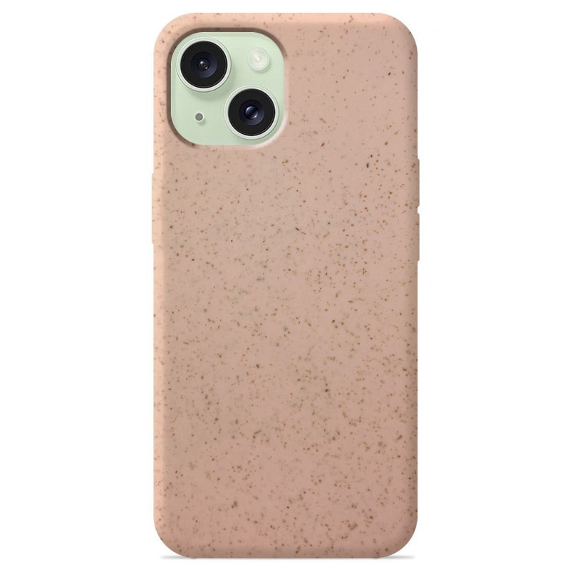 Coque Bio-dégradable Rose | Apple iPhone 15 Coque Bio-dégradable Rose | Apple iPhone 15