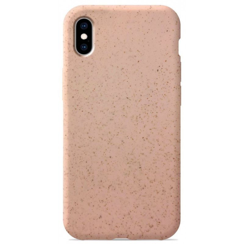 Coque Bio-dégradable Rose | Apple iPhone X / XS Coque Bio-dégradable Rose | Apple iPhone X / XS