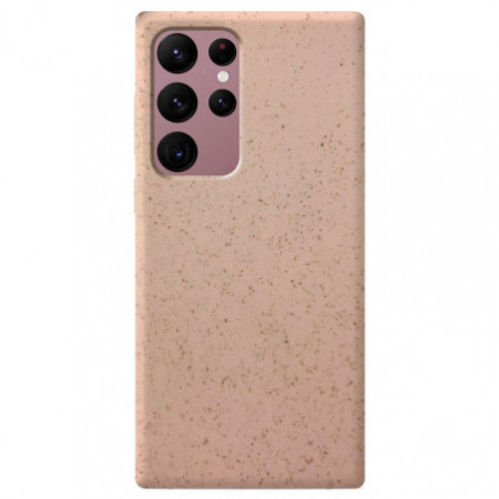 Coque Bio-dégradable Rose | Samsung Galaxy S22 Ultra