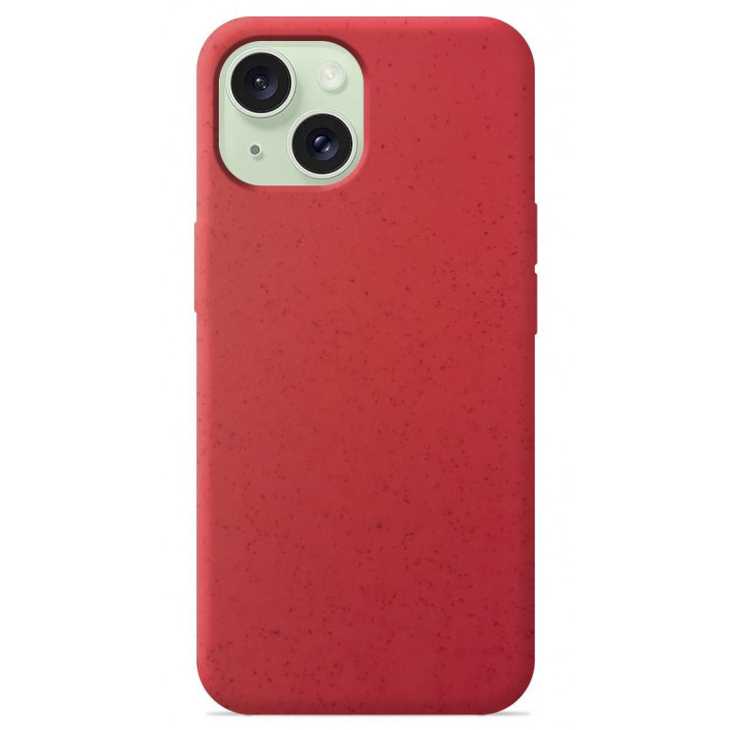 Coque Bio-dégradable Rouge | Apple iPhone 15 Coque Bio-dégradable Rouge | Apple iPhone 15
