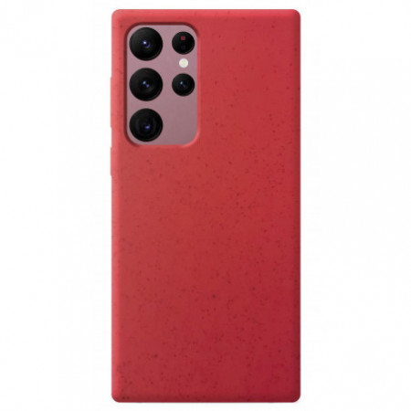 Coque Bio-dégradable Rouge | Samsung Galaxy S22 Ultra
